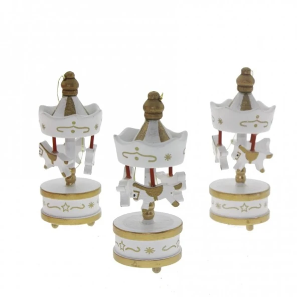 pilelistore Dekoratif 6'lı Beyaz Mini Atlı Karınca - 2