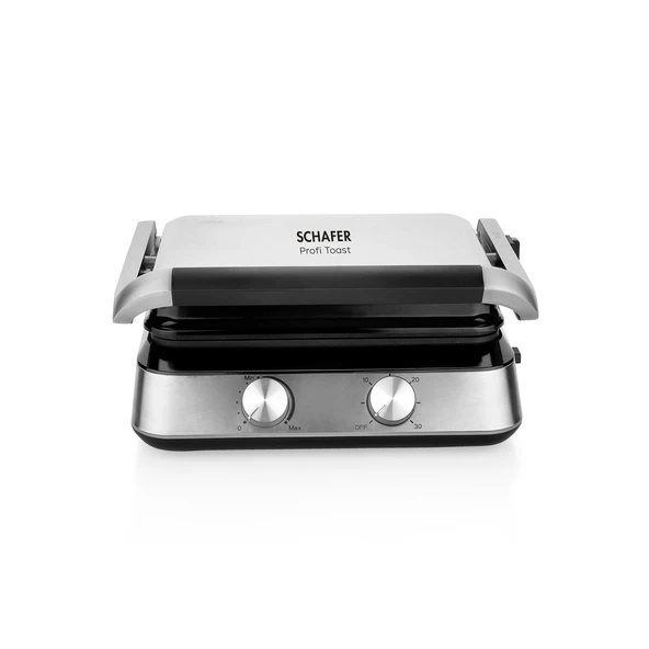 Schafer Profi Toast Tost ve Izgara Makinesi-Inox - 4