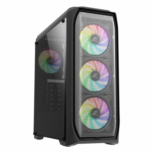 Zalman N5 MF USB 3.2 RGB ATX Mid Tower Siyah Kasa ürün görseli 1