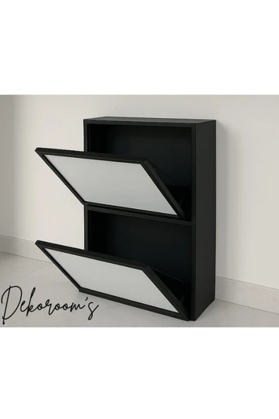 Dekoroom's Modern Ayakkabılık – DEKOROOMS Koleksiyonu - 2 Kapaklı - 3