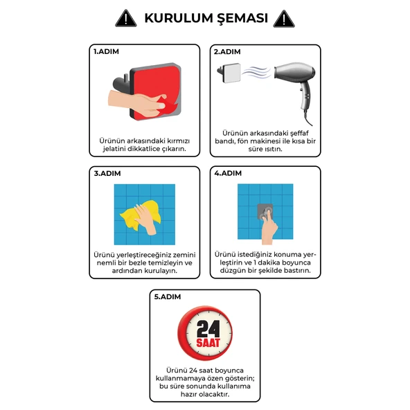 Çift Taraflı Şeffaf Nano Silikon Bant 18 mm 1 mt Güçlü Yapışkan İz Bırakmaz Şeffaf Bant - Resim 3