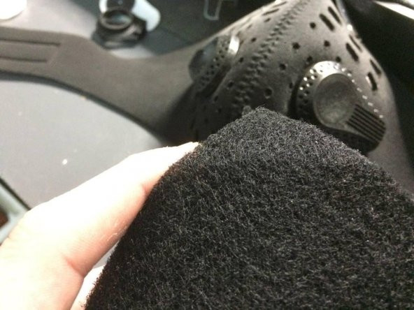Vana Maskesi, Kömür Filtresi İle Tek Yönlü Hava Akımı Plastik Aparat - 1