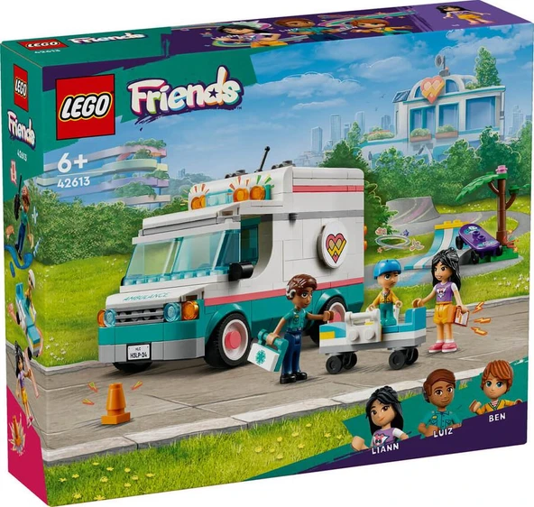 LEGO Friends 42613 Heartlake City Hospital Ambulance ürün görseli