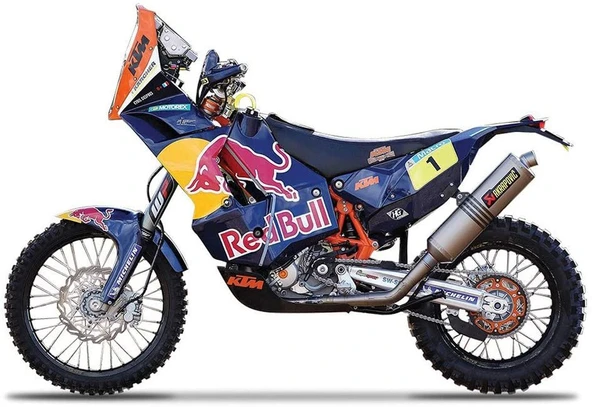 Bburago 1:18 KTM 450 Model Motor - 2