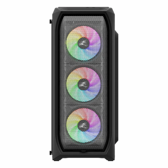 Zalman N5 MF USB 3.2 RGB ATX Mid Tower Siyah Kasa - Resim 2