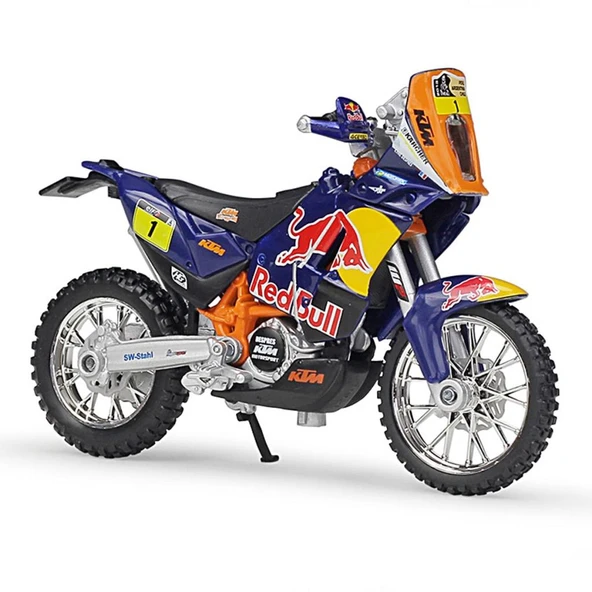 Bburago 1:18 KTM 450 Model Motor - 1