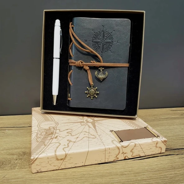 pilelistore Defter Ve Kalem Kutulu Set ürün görseli