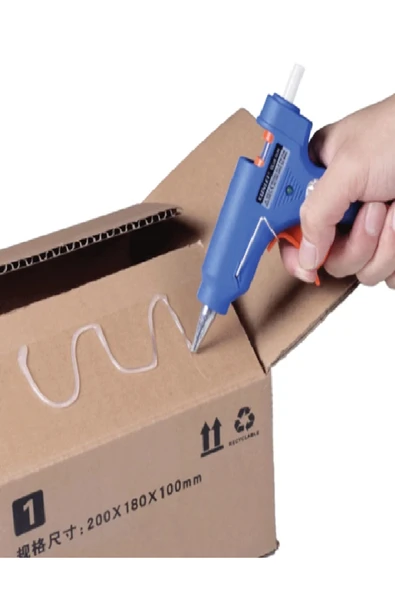 BBS HOME İnce Şeffaf Sıcak Mum Silikon 7.5MM 30CM 5 Adet - Resim 3