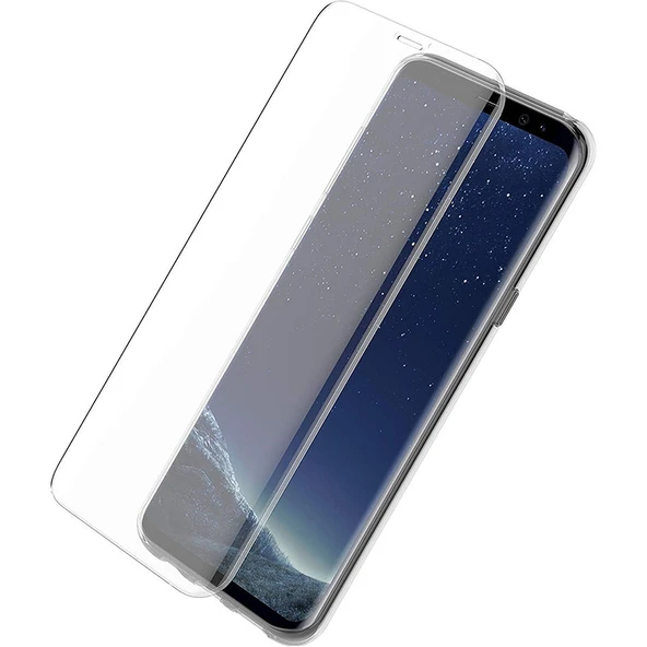 Otterbox Alpha Glass Serisi Ekran Koruyucu Samsung Galaxy S8+ için - Perakende Ambalaj - Şeffaf ürün görseli