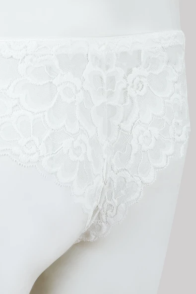 Ekru Tulipa Brazilian Külot - Resim 3