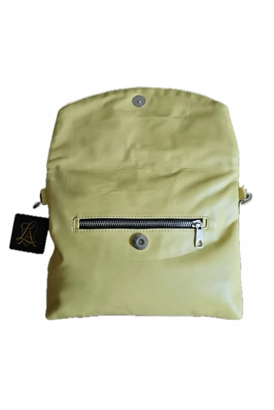 Atolye Luxora Hakiki Deri Katlanabilir Kadin Omuz Çantasi - 4