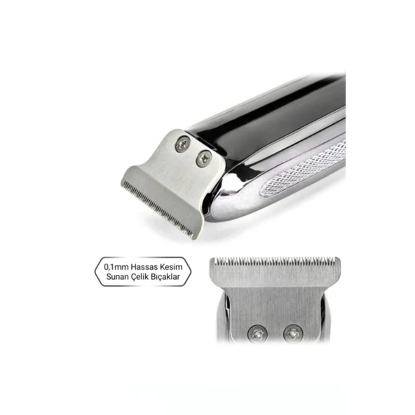 pilelistore Şarjlı Traş Makinesi Sakal Ense Vucüt Kılı Tıraş Makinası