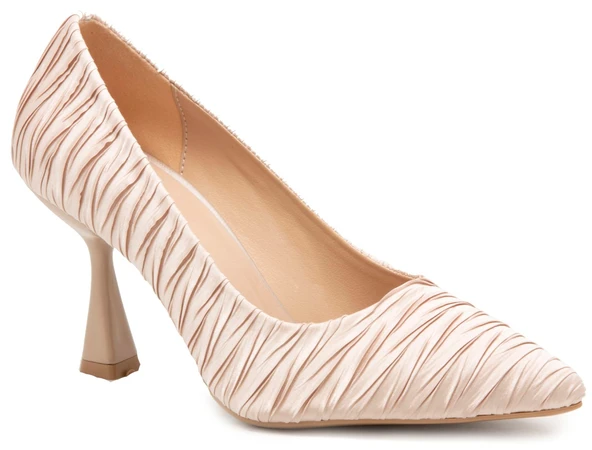 Gedikpaşalı Bty 26K 311 Bej Bayan Ayakkabı Abiye ürün görseli