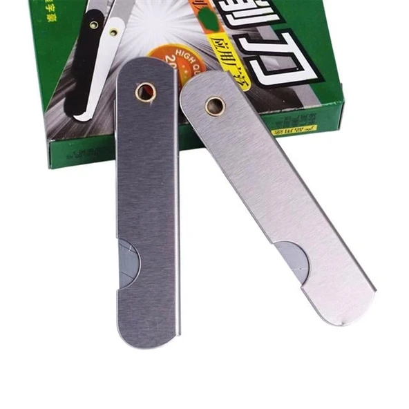 PowerMaster PM-28650 Tekli Katlanır Falçata Maket Bıçağı Paslanmaz Çelik - Resim 2