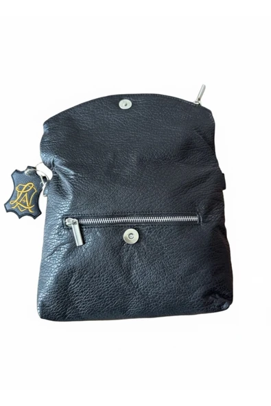 Atolye Luxora Hakiki Deri Katlanabilir Kadin Omuz Çantasi - 3