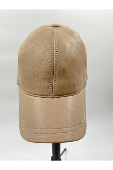 Atolye Luxora Hakiki Deri Şapka Golf Tarz