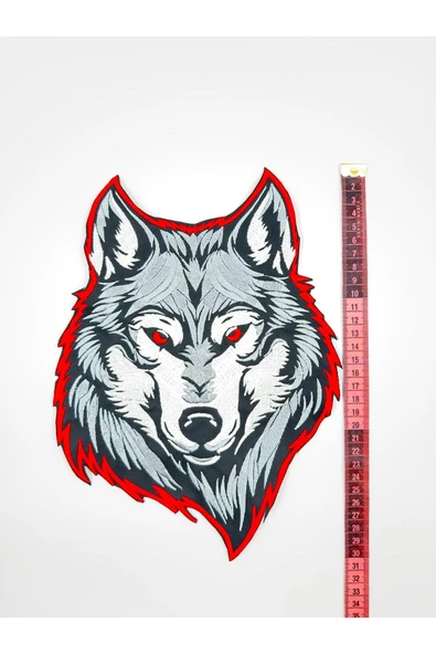 Atolye Luxora Öfkeli Goril Stil Motorcu Yelek ve Çeket ,Sırt Patch, Yama - 2