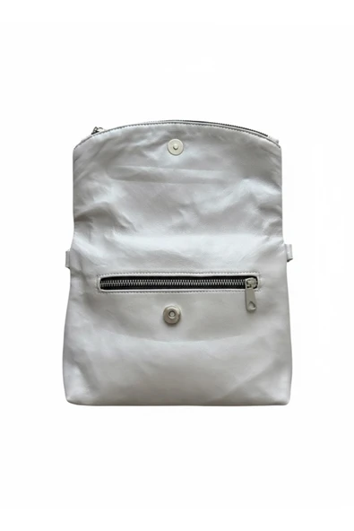 Atolye Luxora Hakiki Deri Katlanabilir Kadın Omuz Çantası - 3