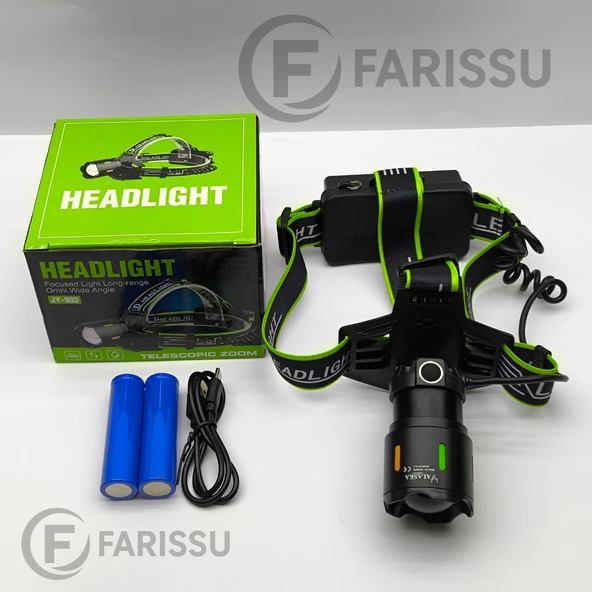 Yüksek Performanslı 30W Şarj Edilebilir LED Kafa Lambası - 8