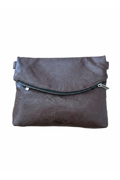 Atolye Luxora Hakiki Deri Katlanabilir Kadın Omuz Çantasi