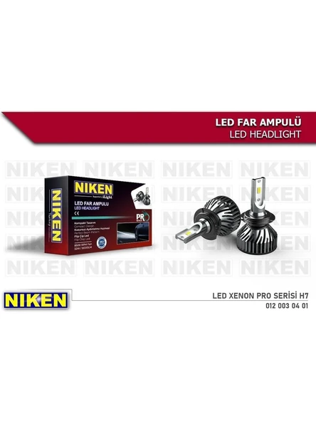 Niken Led Xenon Ampul Pro Serisi H7 - 1