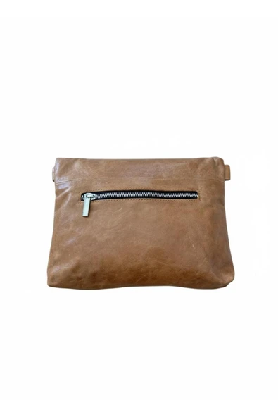 Atolye Luxora Hakiki Deri Katlanabilir Kadın Omuz Çantası - 2