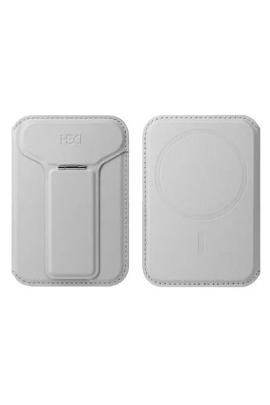 HS-021 Stant Özellikli Magsafe Kartlık - Titan Gri - 1