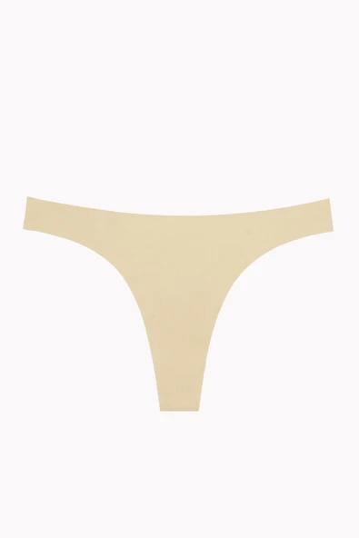 Ten Mavi Cappuccino 3lü Lazer Kesim Tanga - Resim 4