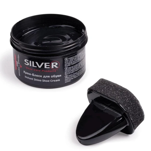 Silver Krem Ayakkabı Boyası Siyah 60 Ml - 2