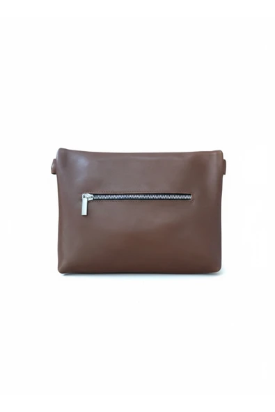 Atolye Luxora Hakiki Deri Katlanabilir Kadın Omuz Çantası - 2