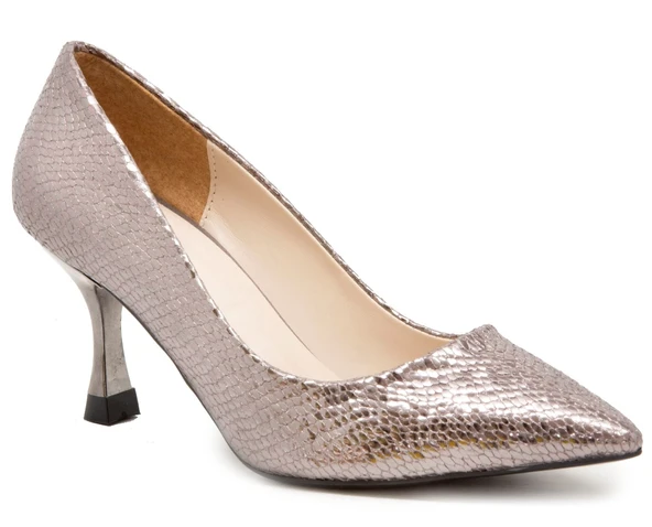 Gedikpaşalı Bty 26K 6175 Platin Bayan Ayakkabı Abiye ürün görseli