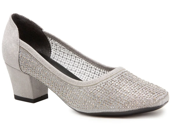 Gedikpaşalı Bty 26K 86005 Platin Bayan Ayakkabı Abiye ürün görseli
