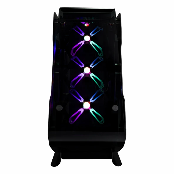 Zalman Z-Machine 500 USB 3.2 RGB eATX Mid Tower Siyah Kasa - 4