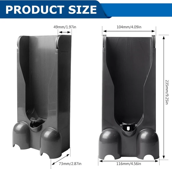 Dyson V11 ve V15 için şarj istasyonu, duvar askısı, Dyson ile uyumlu - Resim 2