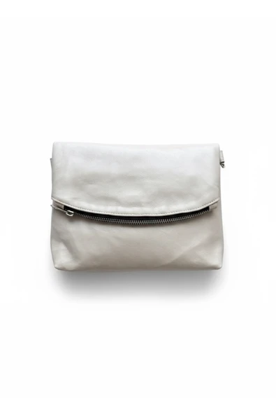 Atolye Luxora Hakiki Deri Katlanabilir Kadın Omuz Çantası