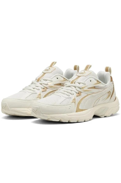 Puma Milenio tech Wmns DaylNight 402657 01 Kadın Yürüyüş ve Koşu Ayakkabısı Bej Altın 36-40 - Resim 3