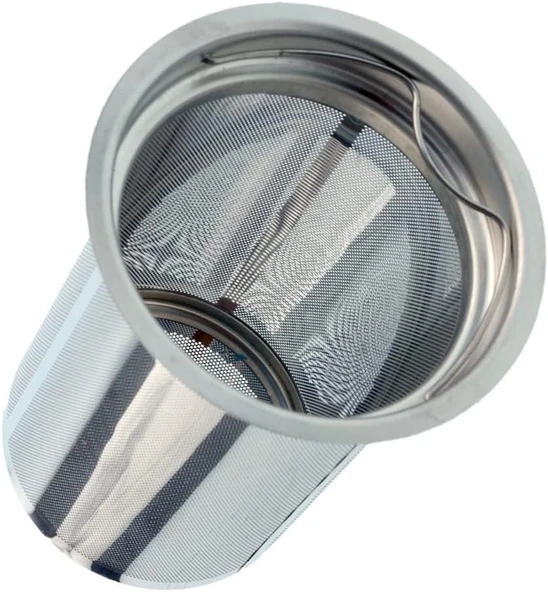 Metal Demlik Süzgeci Çay Makinesi 6.5 x 11.5 cm - 2