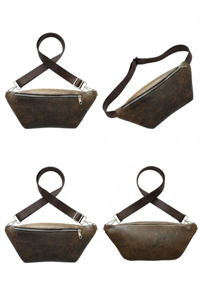 Atolye Luxora Hakiki Deri Erkek Bel Çantasi - 4