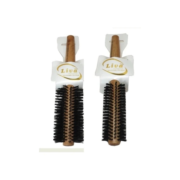 pilelistore 540-350 Saç Fırçası Yanmaz Fön Fırçası 2 Adet - 2