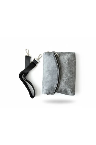 Atolye Luxora Hakiki Deri Katlanabilir Kadin Omuz Çantasi - 3