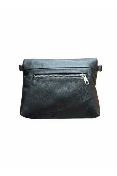 Atolye Luxora Hakiki Deri Katlanılabilir Kadın Omuz Çantası