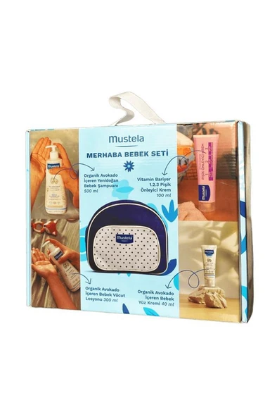 Mustela Merhaba Bebek Bakım Seti ürün görseli 1