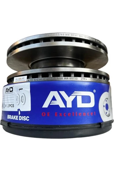 Astra J 1.6 Uyumlu Ön Fren Disk Takımı AYD ürün görseli