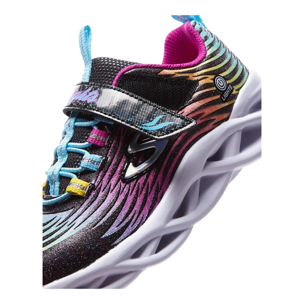 Twisty Brights - Mystical Bliss Büyük Kız Çocuk Siyah Işıklı Spor Ayakkabı 302321l Bkmt - Resim 7