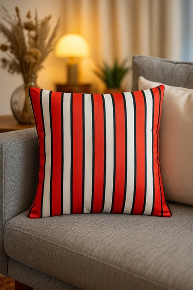 eshowrom Soyut Dokunuş Kırlent – 43x43 cm ürün görseli