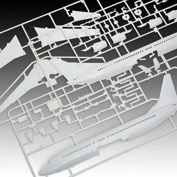 3772 Revell - Turkish Airlines Boeing 737-800 Maket Kiti - Resim 6