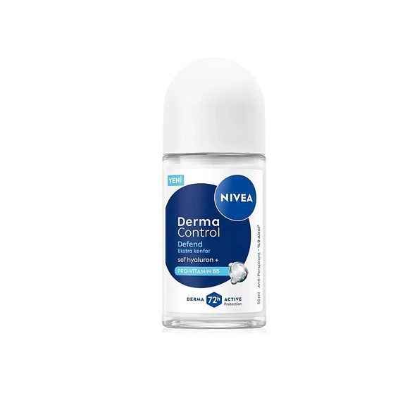 Nivea Derma Control Defend 72h Terleme Karşıtı Roll-On 50 ml ürün görseli