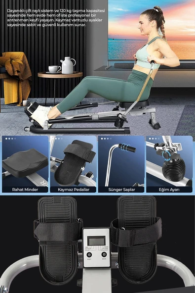 robo Kürek çekme Spor Aleti - 2