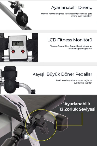 robo Kürek çekme Spor Aleti - 4