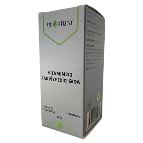Venatura Vitamin D3 Damla 20 ml ürün görseli